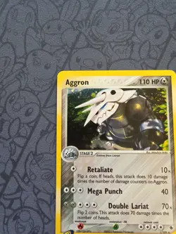 Pokemon: Aggron #1/109 Holo Rare Ruby and Sapphire 2003 E-Series - LP+ - H41 - Image 4