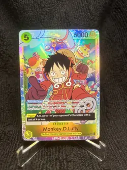 One Piece TCG - Monkey D Luffy OP07-109 SR 500 Years in the Future ENGLISH NM - Image 1
