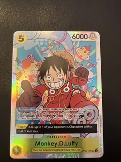 One Piece Monkey.D.Luffy (109) OP07-109 500 Years in the Future / Foil - Image 1