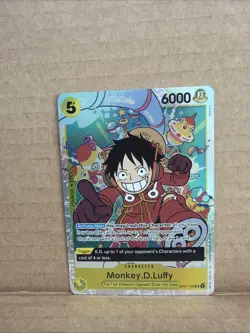 Monkey D Luffy OP07-109 SR - 500 Years in the Future One Piece TCG English (A1) - Image 1