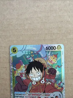Monkey D Luffy OP07-109 SR - 500 Years in the Future One Piece TCG English (A1) - Image 2