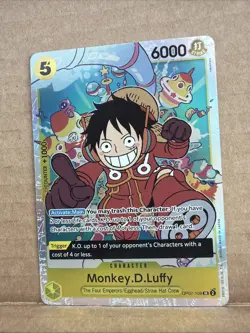 Monkey D Luffy OP07-109 SR - 500 Years in the Future One Piece TCG English (A1) - Image 3