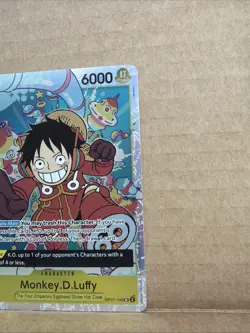 Monkey D Luffy OP07-109 SR - 500 Years in the Future One Piece TCG English (A1) - Image 4