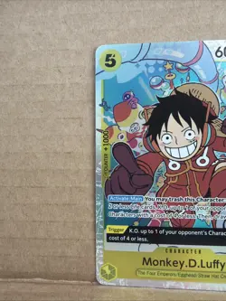 Monkey D Luffy OP07-109 SR - 500 Years in the Future One Piece TCG English (A1) - Image 5