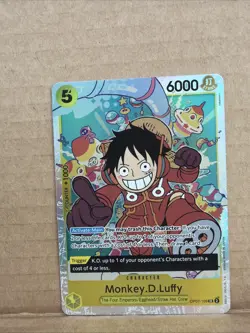 Monkey D Luffy OP07-109 SR - 500 Years in the Future One Piece TCG English (A2) - Image 1