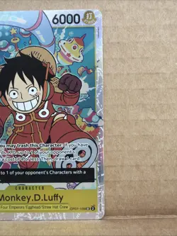 Monkey D Luffy OP07-109 SR - 500 Years in the Future One Piece TCG English (A2) - Image 4