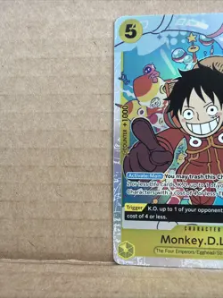 Monkey D Luffy OP07-109 SR - 500 Years in the Future One Piece TCG English (A2) - Image 5