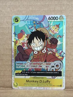 Monkey D Luffy OP07-109 SR - 500 Years in the Future One Piece TCG English (A3) - Image 1