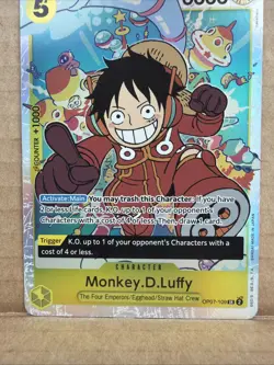 Monkey D Luffy OP07-109 SR - 500 Years in the Future One Piece TCG English (A3) - Image 3