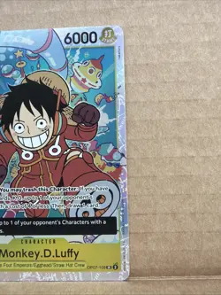 Monkey D Luffy OP07-109 SR - 500 Years in the Future One Piece TCG English (A3) - Image 4