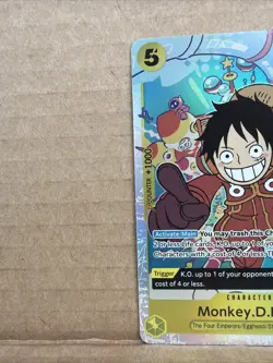 Monkey D Luffy OP07-109 SR - 500 Years in the Future One Piece TCG English (A3) - Image 5