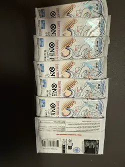 LOT OF 7 - One Piece TCG OP-05 Awakening of the New Era Sealed Booster Pack - Image 2