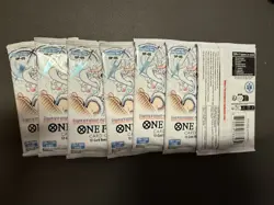 LOT OF 7 - One Piece TCG OP-05 Awakening of the New Era Sealed Booster Pack - Image 3