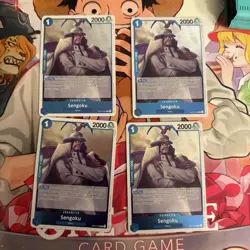 ONE PIECE TCG: x4 Sengoku OP07-046 Rare | 500 Years in the Future 🔥 - Image 1