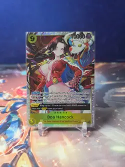 One Piece OP14 The Azure Sea’s Seven Boa Hancock OP14-112 Super Rare ENGLISH - Image 1