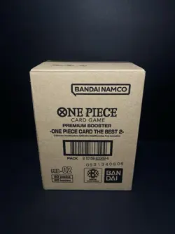 Factory Sealed Case One Piece PRB-02 Eng TCG The Best Vol2 Sleeved Booster Pack - Image 2