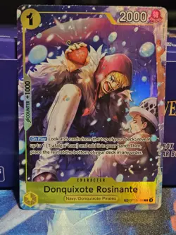 Donquixote Rosinante OP12-108 R Alternative Art One Piece, English, NM Condition - Image 1