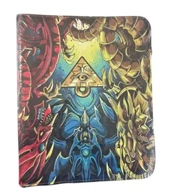 NEW Yu-Gi-Oh! Egyptian God Card Binder - 40 Pages, 720 Slots, 9-Pocket - Image 1