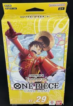ONE PIECE CARD GAME EGGHEAD STARTER DECK ST-29 TCG ENGLISH - Image 1