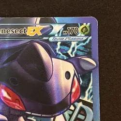 Pokemon TCG Genesect EX Team Plasma 97 Full Art Holo Card 97 /101 Plasma Blast - Image 3
