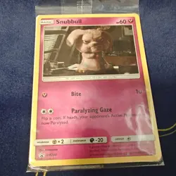 Snubbull SM200 Sun & Moon Promo Cosmos Holo Card Sealed Near Mint Pokemon - Image 3
