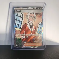 Pokemon TCG Clavell Paldea Evolved Full Art Trainer Ultra Rare Card 249/193 - Image 1