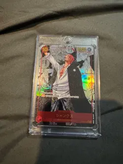 Shanks OP01-120 SEC Manga Parallel Alt ONE PIECE Card Game- US SELLER - Image 1