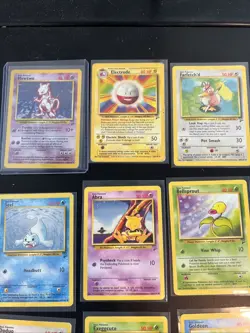 Lot Of 37 Vintage Pokemon Cards. Base Set 2. No Duplicates. All Played - Image 2