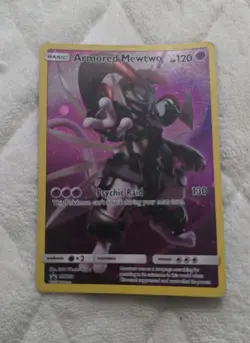 Armored Mewtwo SM228 Promo Holo Card Excellent Condition - Image 2