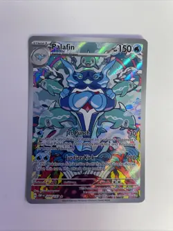 Pokemon TCG Palafin 200/197 2023 Obsidian Flames Illustration Rare Card - NM - Image 1