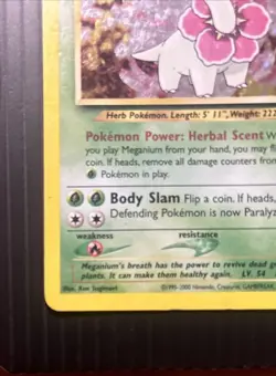 Meganium 10/111 Unlimited - Holo Rare Pokemon Card - Neo Genesis - LP - Image 5