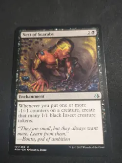 Nest of Scarabs (101/347) Amonkhet NM MTG Magic the Gathering - Image 1