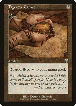 Tigereye Cameo 314 MTG NM - Invasion - Image 1