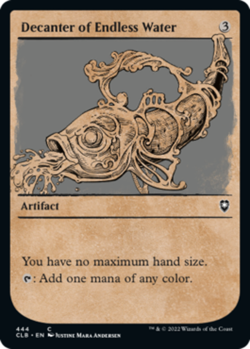 MTG Decanter of Endless Water - Showcase NM-Mint Commander Legends: Battle for B - Image 1