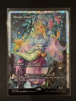Bloom Tender (0400) (Showcase) (Fracture Foil) Lorwyn Eclipsed Foil - Image 1