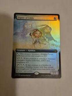 1x Figure of Fable - Foil - Extended Art R MTG Lorwyn Eclipsed, English NM x1 - Image 1
