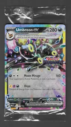 Umbreon ex - (Prismatic Evolutions Stamp) 060/131 Sealed Promo Pokemon TCG - Image 1