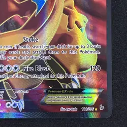 Pokemon Charizard EX 2014 Flashfire Holo Rare Full Art 100/106 XY - Image 5