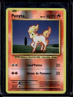 Ponyta 19/108 XY Evolutions Reverse Holo (FRENCH) Pokemon TCG (LP) - Image 1