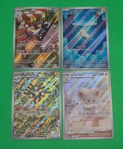 Pokemon NM Alternate Full Art Illustration Rares Lot4 Tynamo, Cinccino, Magneton - Image 2