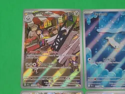Pokemon NM Alternate Full Art Illustration Rares Lot4 Tynamo, Cinccino, Magneton - Image 5