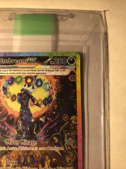 Pokemon TCG Prismatic Evolutions Umbreon EX 161/131 Mint Condition - Image 4