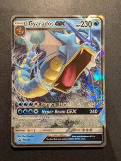 Pokemon Gyarados GX Sun & Moon SM212 Holo Black Star Promo - Image 1
