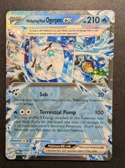 Pokemon TCG Wellspring Mask Ogerpon ex Scarlet & Violet-Twilight Masquerade... - Image 1