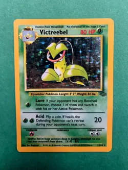 Pokemon TCG Victreebel Holo Rare Unlimited Jungle 14/64 NM - Image 1