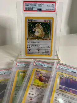 Kangaskhan-Holo 1999 Pokemon Jungle 5/64 1st Edition PSA 8 NM - MT - Image 5