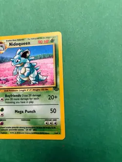 Pokemon TCG Nidoqueen Holo Rare Unlimited Jungle 7/64 + Nidoran/Nidorina! NM!! - Image 2