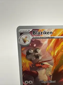Blaziken ⭐ 192/182 Holo Illustration Rare Destined Rivals 2025 Pokemon NM - Image 2