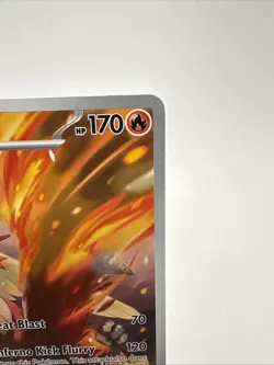Blaziken ⭐ 192/182 Holo Illustration Rare Destined Rivals 2025 Pokemon NM - Image 3