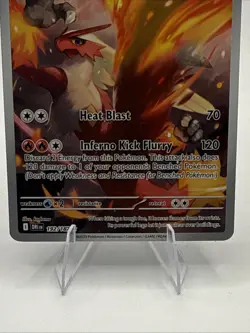 Blaziken ⭐ 192/182 Holo Illustration Rare Destined Rivals 2025 Pokemon NM - Image 4